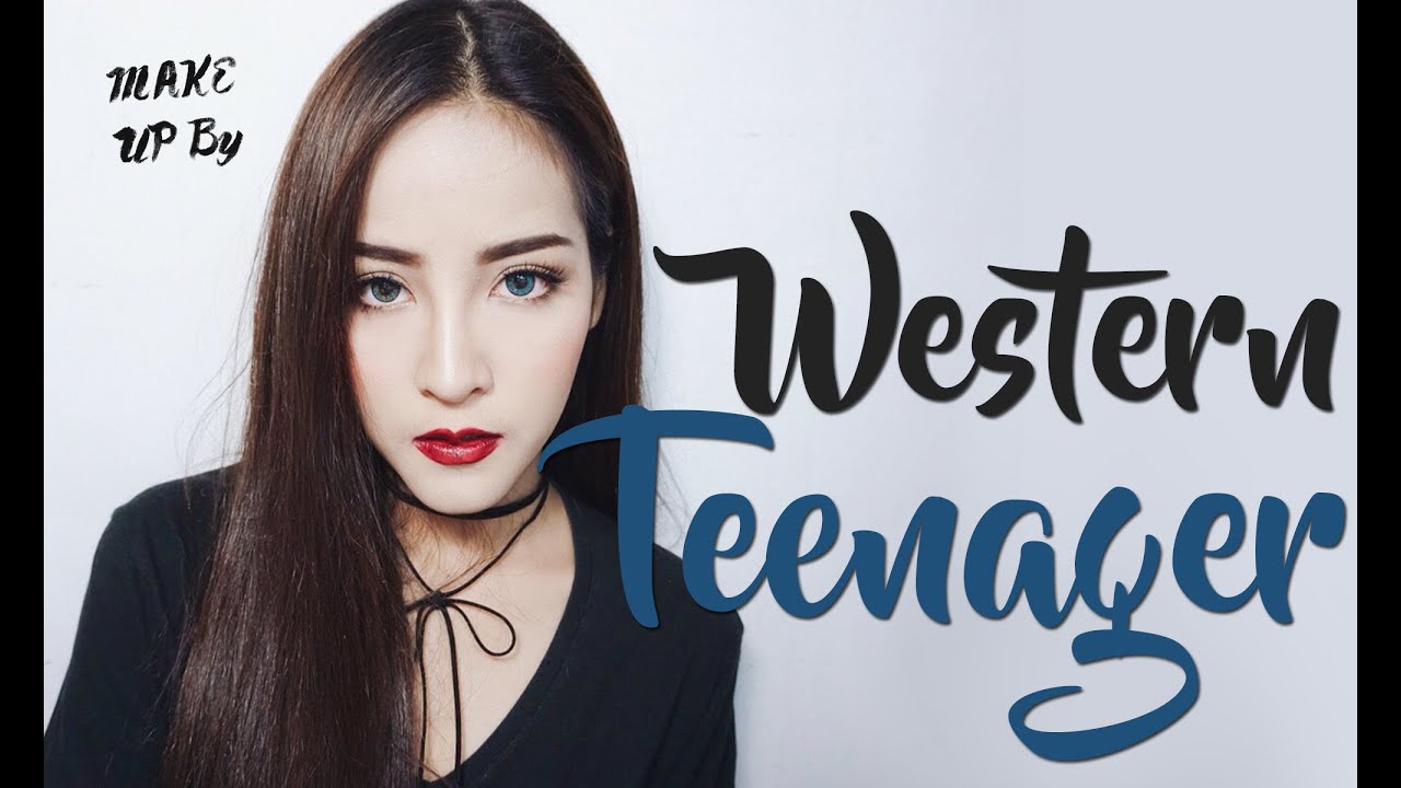 Makeup Western teenager แต่งหน้าง่ายๆสไตล์วัยรุ่นฝรั่ง | By Soundtiss