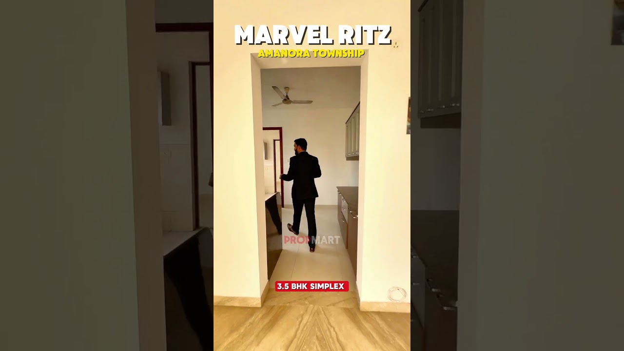 Marvel Ritz | Amanora Park Town | 3.5BHK - 2270ca | Luxury Resale Home  