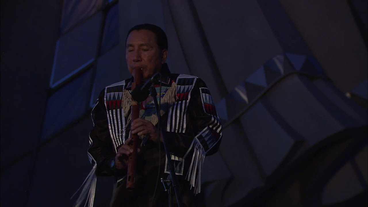 Bryan Akipa Performs at Lighting of "Dignity of Ea