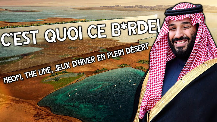 🤯 NEOM, THE LINE, Jeux d'Hiver 2029, que fait MBS avec sa ville futuriste ?