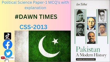 Political Science Paper-1 MCQ