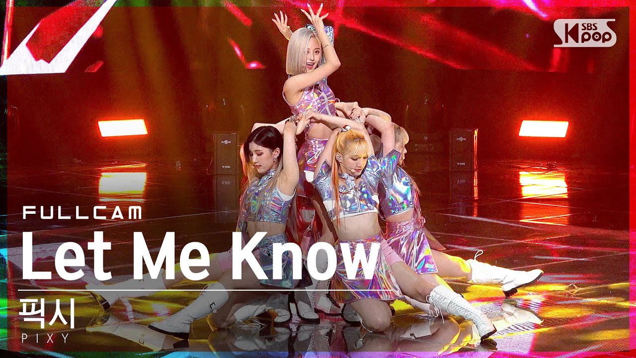 [안방1열 직캠4K] 픽시 'Let Me Know' 풀캠 (PIXY Full Cam)│@SBS Inkigayo_2021.05.30.