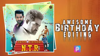 NTR Birthday Photo Editing in PicsArt || How to Edit NTR Birthday Photo || Arun Adda screenshot 3