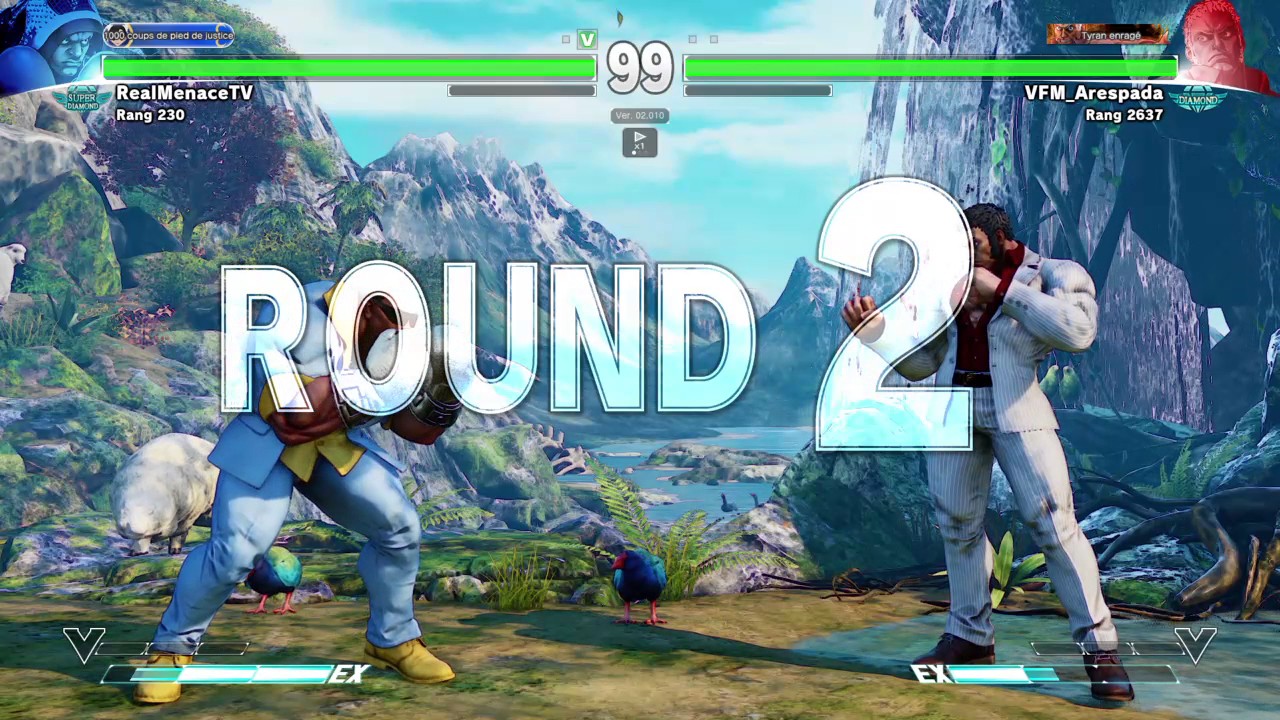 STREET FIGHTER V - RealMenaceTV (BALROG) VS VFM_Arespada (URIEN)