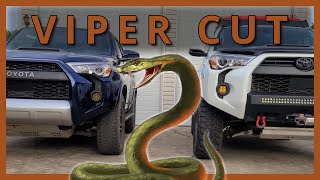 Viper Cut | High Clearance Bumper Chop | 5th Gen 4runner bumper mod