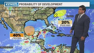Rain chances come back up for next week