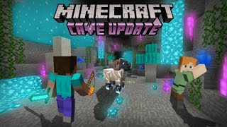 Minecraft PE 1.17.0 - Trailer Oficial (Caves And Cliffs)