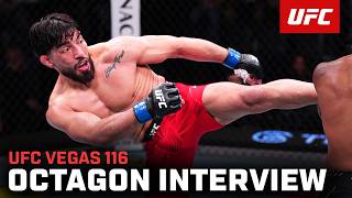 Victor Valenzuela Octagon Interview | UFC Vegas 116