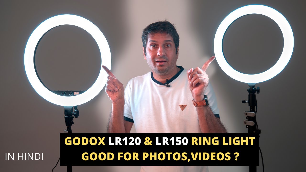 Godox LR180 Daylight Ringlight (Black)