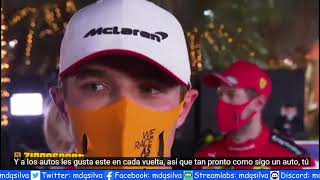 Full entrevistas a pilotos post carrera: Lando Norris y Carlos Sainz Update