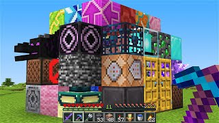 I Built a House With Minecraft's Rarest Blocks...