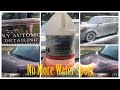 How to prevent water spots | Black paint in direct sunlight