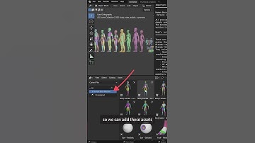 How to get free human base meshes in Blender #b3d #blender3d #3d