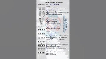 Thumbnail of Lyrics and Chords of Holy Forever by Chris Tomlin