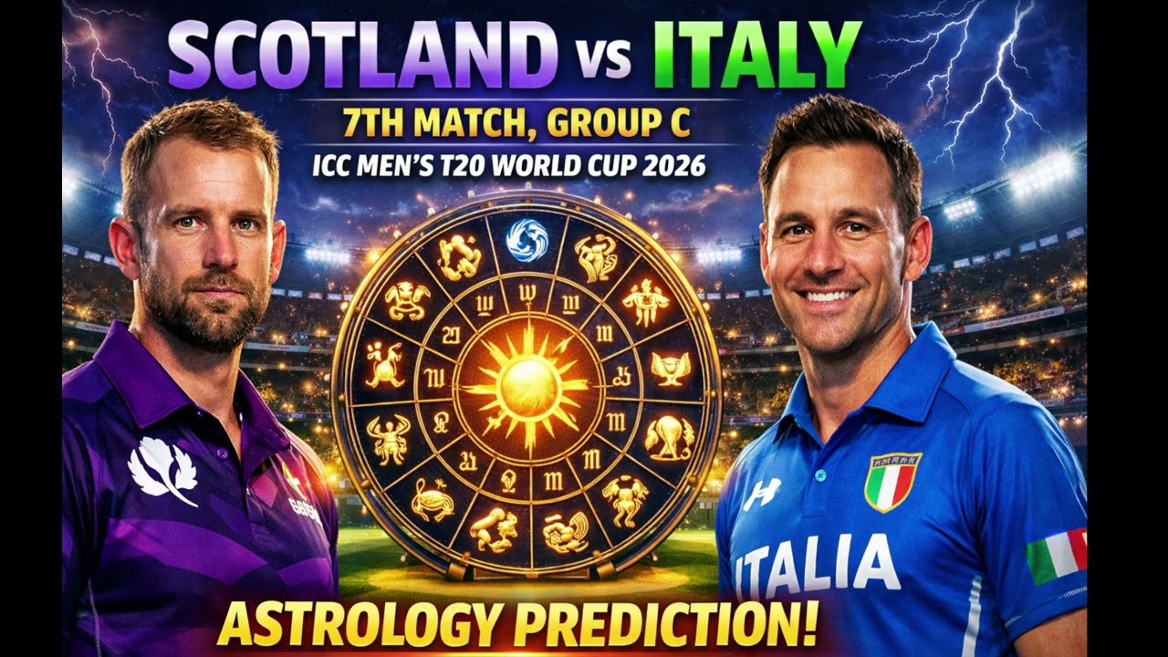 ICC Men's T20 World Cup 2026 | Italy vs Scotland Match 7th Winner Prediction – Who will claim 