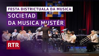 Festa districtuala da musica Surselva I Societad da musica Mustér I RTR Musica