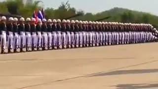Thailand Military Parade With The Song The Final Countdown - Europe