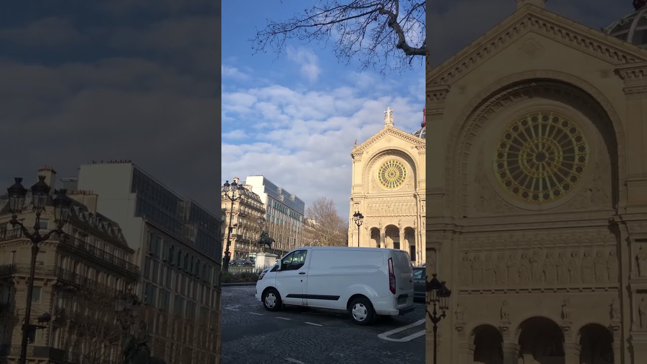Old Buildings in Paris France