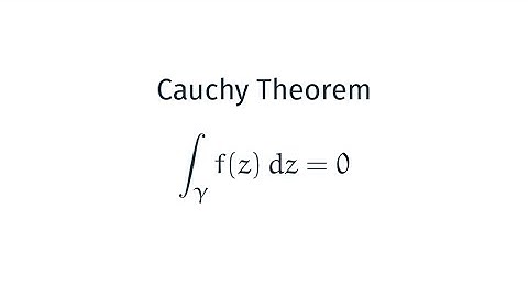 Cauchy Theorem with Proof and Application