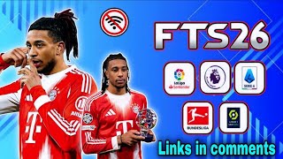 First Touch Soccer 2026 | FTS 26 MODAPK+OBB+DATA Download Android MediaFire Offline 