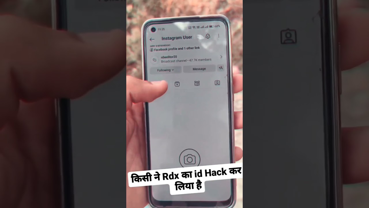 Rdx editor ka Instagram account hack ho gaya hai 😭😭