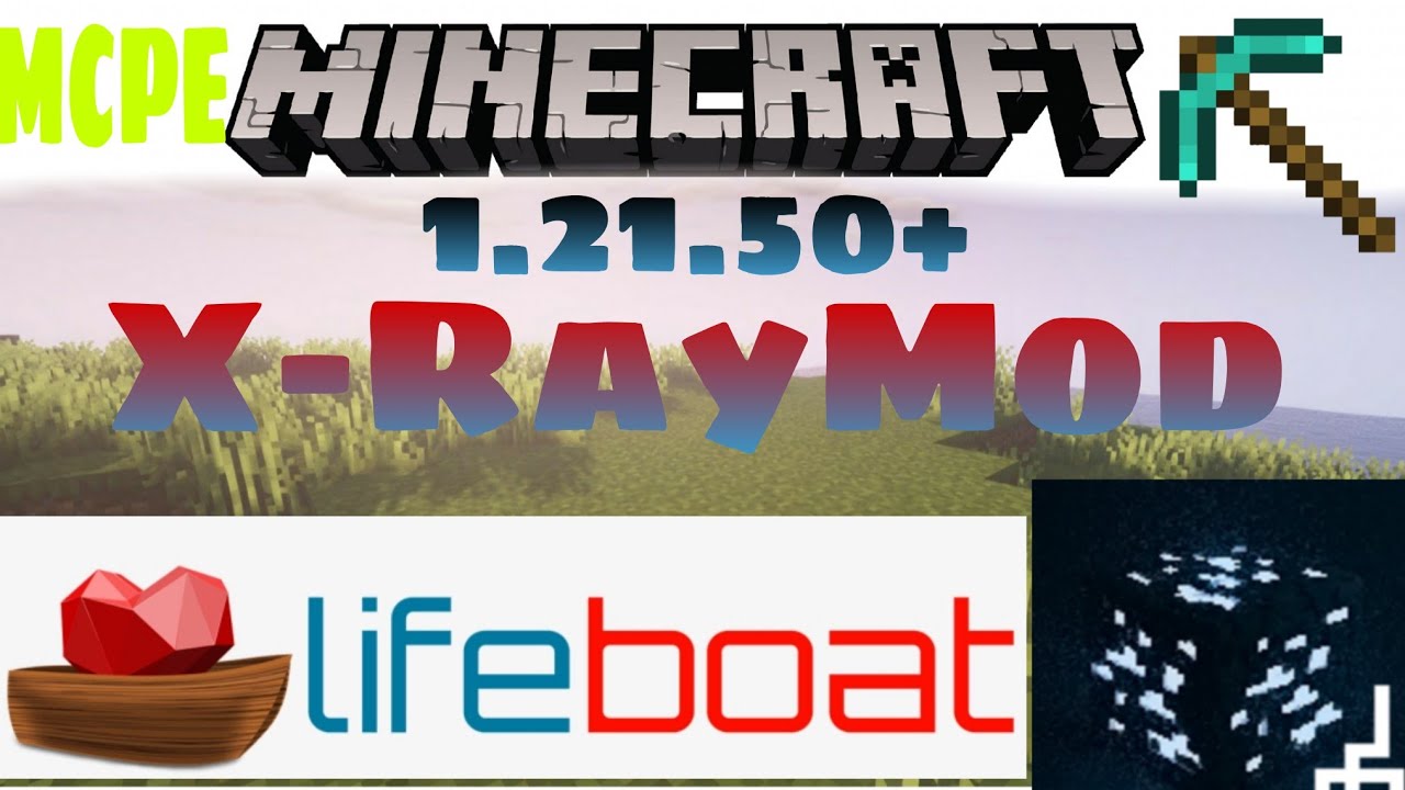 X-Ray Mod For Minecraft pe LifeBoat Server.1.21.50+ - YouTube