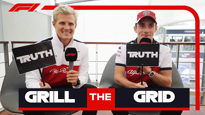 Sauber's Marcus Ericsson and Charles Leclerc | Gri...