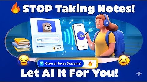 Otter.ai - Best AI Tool for Students | Automatic Lecture Notes & Transcription!
