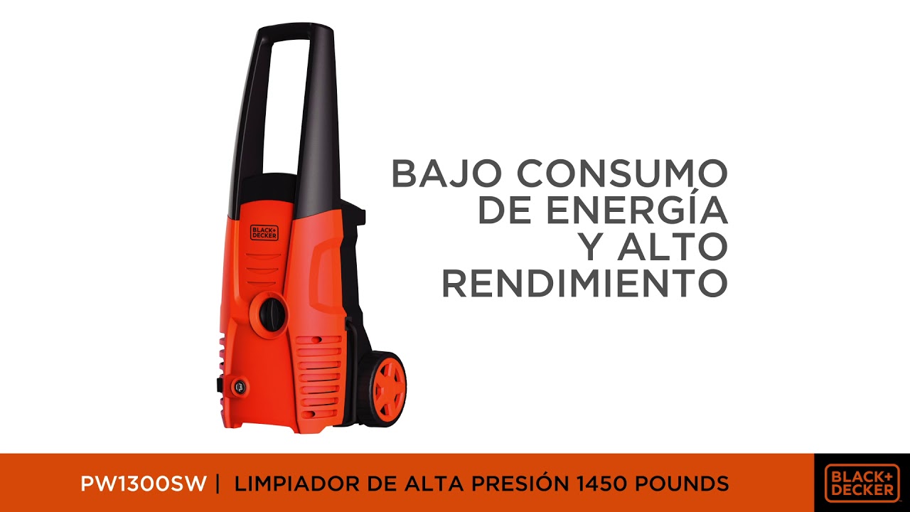 HIDROLAVADORA 1400W PW1450TD - Disfruta de festejos en familia y