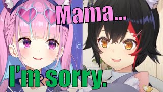 [ 6 Mar 2023 ] Aqua Barely Talks So Mio Decides To Exert Mama Energy [ Eng Subs ]