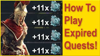 Assassins Creed Odyssey - How to play Expired Quests - Daily Weekly Quest Fix - Get your Orichalcum!