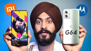 Best Budget 5G Phone Under ₹15,000 | Moto G64 5G vs Redmi Note 13 |