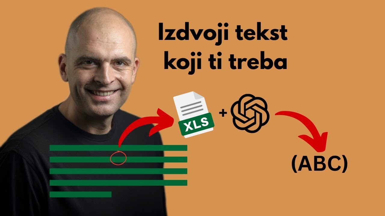 Nova REGEX funkcija u Excel-u + ChatGPT a
