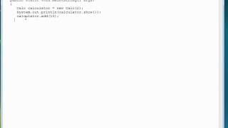 12 06 Exercise 1   Building An Object Oriented Calculator