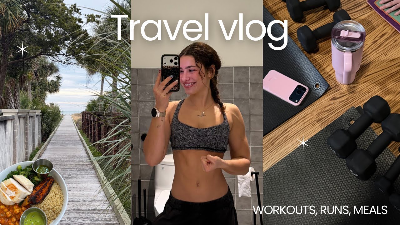 Видеоблог о путешествии по Лос-Анджелесу и Чарльстону | тренировка ягодиц, фотосессии, покупки в ...