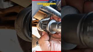 How to Remove Swing Arm Rubber Cover Easily #shorts #mechanic