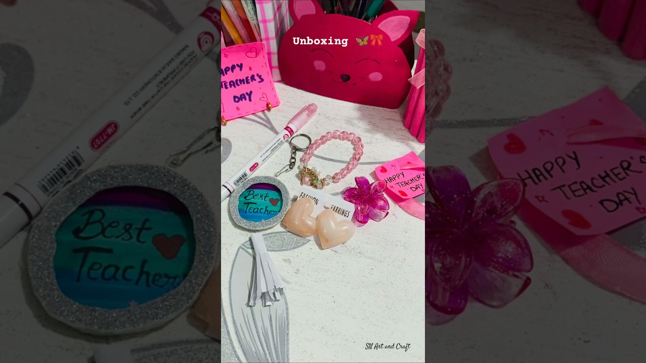 Unboxing Teacher's Day Special Gift🎁🎀