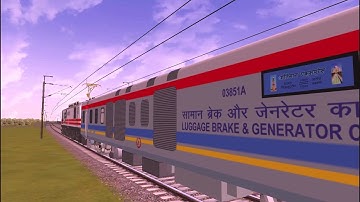 Gatimaan Express in MSTS Open Rails