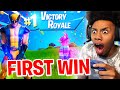 Playing Fortnite for The FIRST Time EVER.. I Am So GOOD!