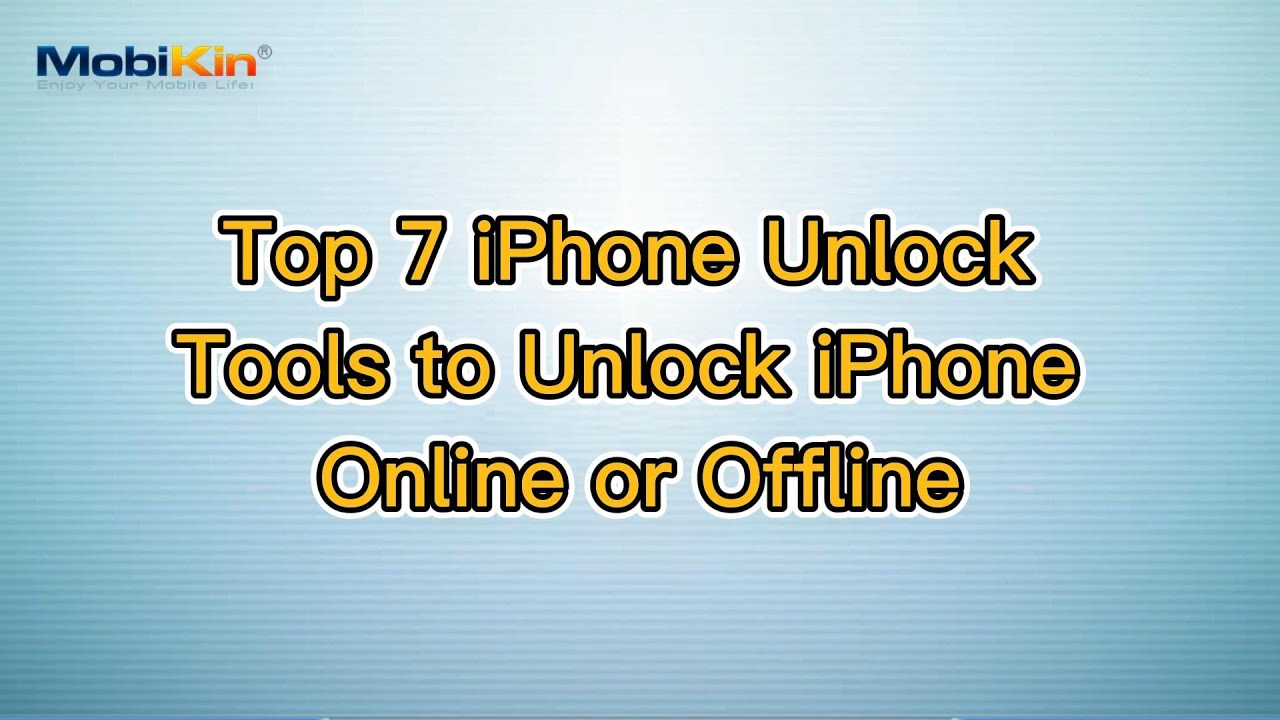 Top 7 iphone unlock tools to unlock iphone online or offline youtube