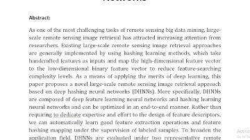 Large Scale Remote Sensing Image Retrieval by Deep Hashing Neural Networks