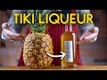 Pineapple liqueur with zero added sugar