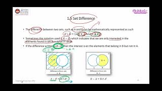 Difference Between Two Sets