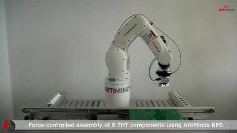DENSO Robot Performing high-speed THT Assembly