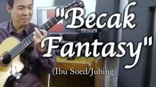 Video thumbnail of ""BECAK Fantasy" - Jubing Kristianto"