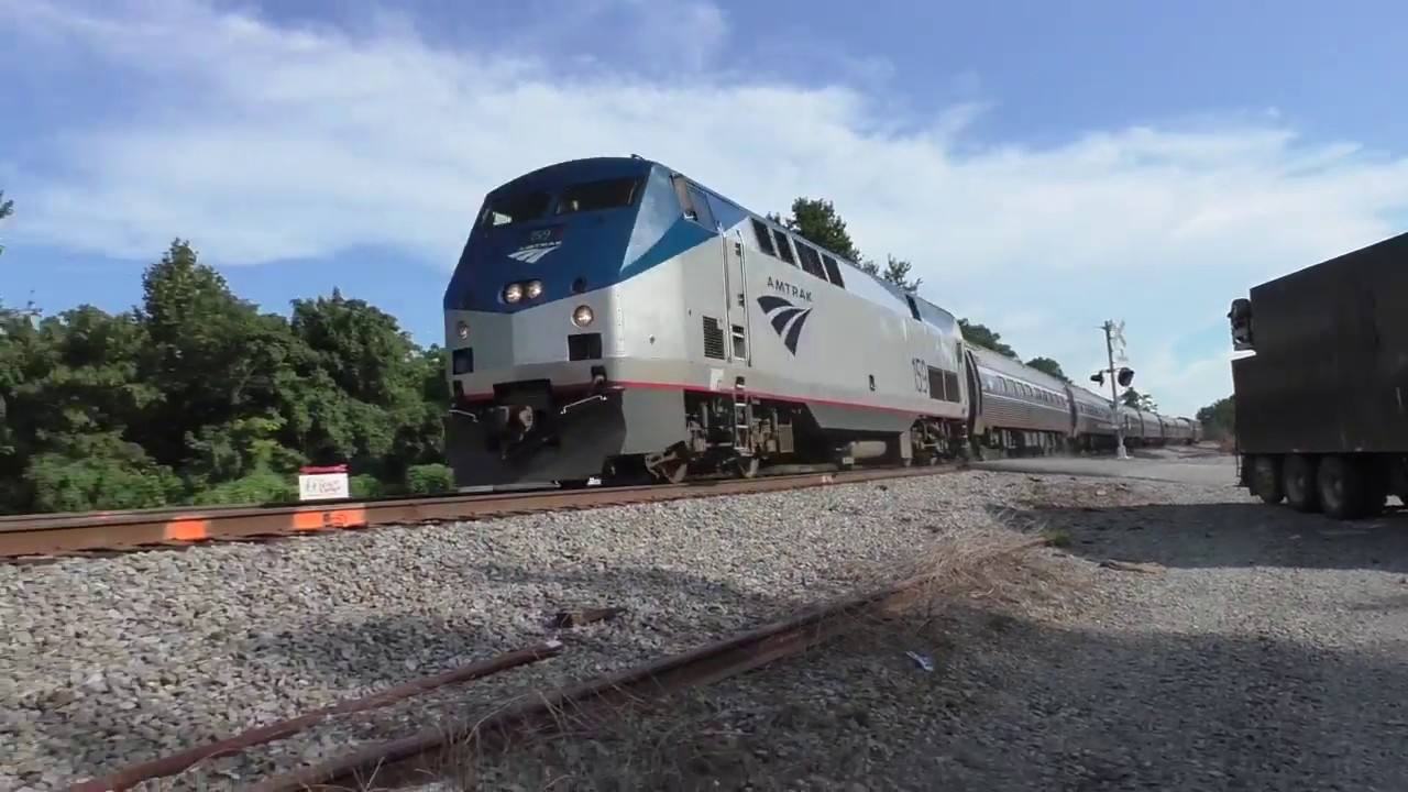 Amtrak 80 Carolinian, Charlotte, NC to NYC YouTube