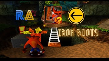Crash Bandicoot (PS1) (Retro Achievements) - Iron Boots (10/04/21)