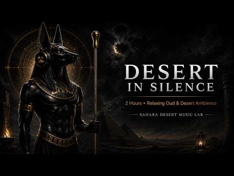 Sleep Meditation Music | Desert in Silence | Arabic Oud & Desert Ambient