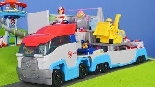 PAW PATROL English: Pup Chase, PAW PATROLLER, firefighter MARSHALL | Paw Patrol kid's movie