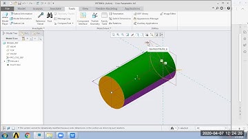 Video Session on Parameters and Relations in Creo 4 0